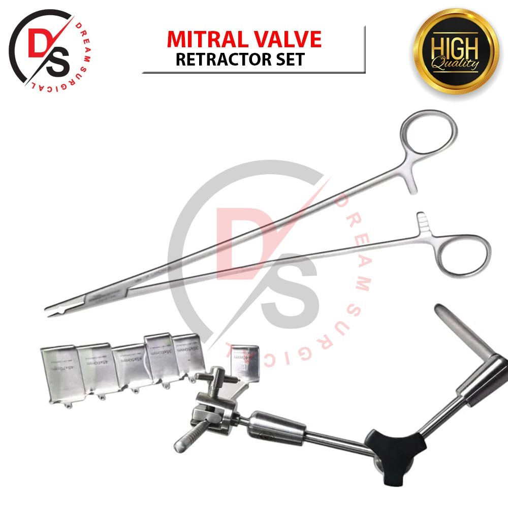 Mitral Valve Retractor Set – Premium Cardiovascular Surgical Instruments