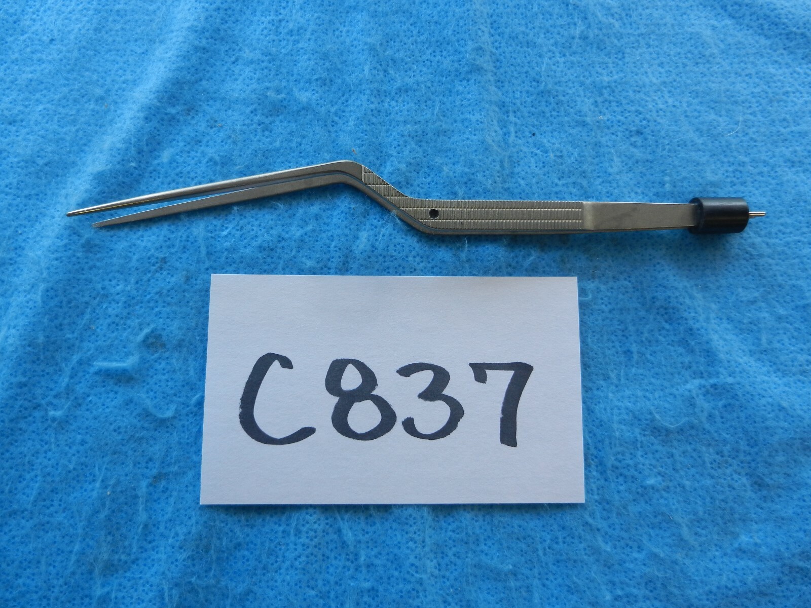 Kirwan Surgical Malis Style 1.5mm Bayonet Bipolar Forceps 10-5201