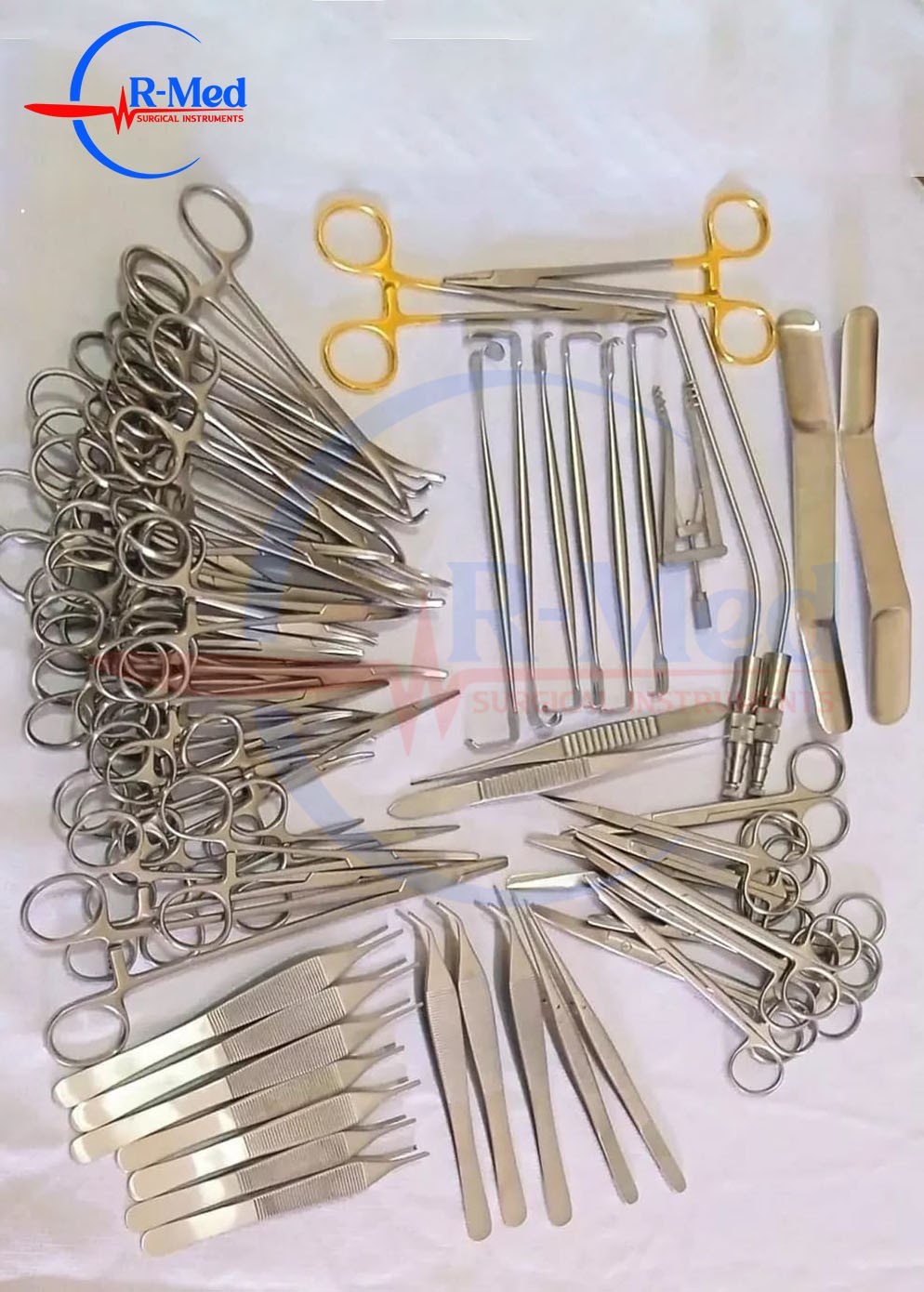 72 PCs Plastic Surgery Surgical Instruments Kit