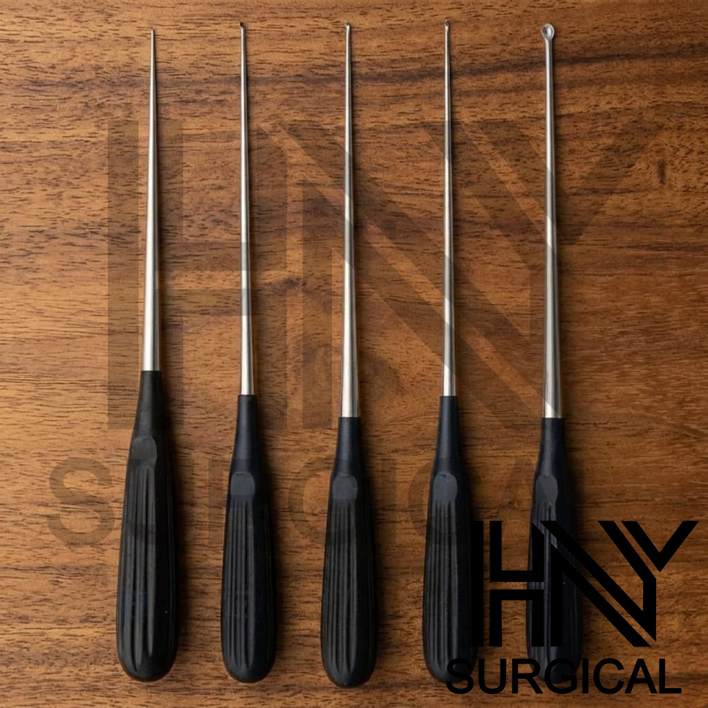 Orthopedic Bone Curettes 5 Pieces Set orthopedic Spine Instruments