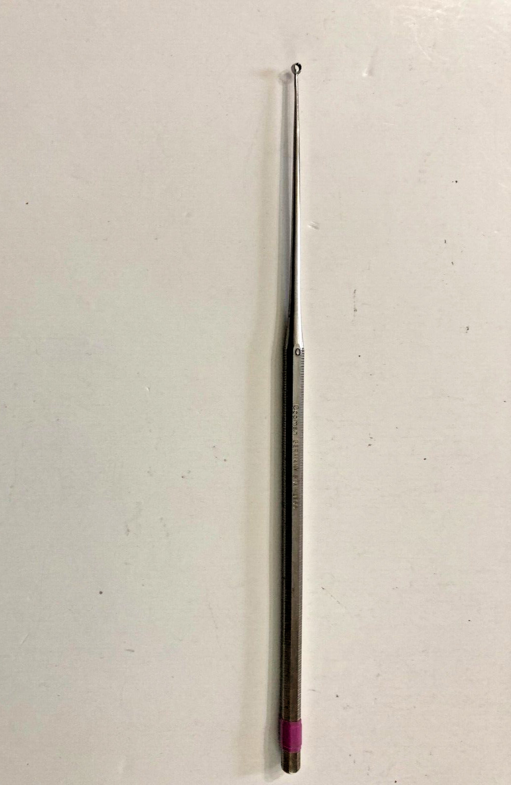 Codman Merit Buck Ear Curette Blunt Straight Size 2 ENT Instrument
