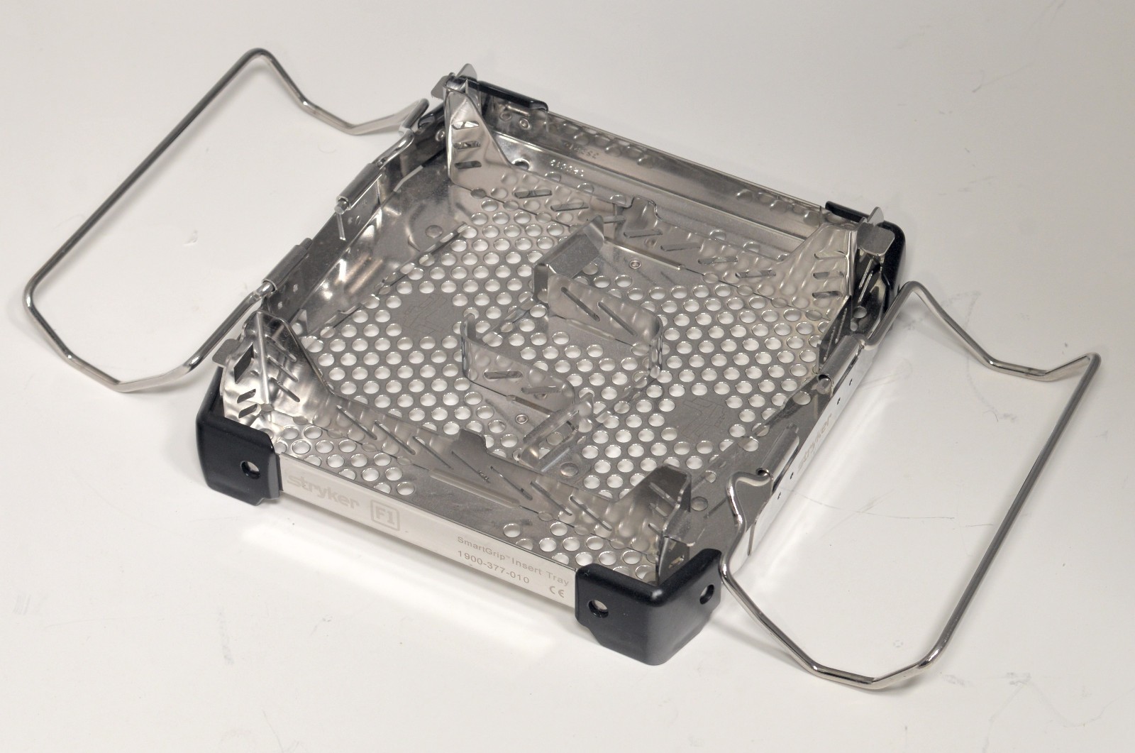 Stryker #1900-377-010 SmartGrip F1 Insert Perforated Surgical Sterilization Tray