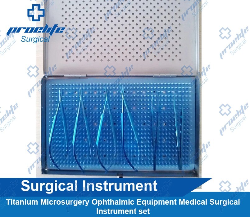 Titanium Microsurgery Ophthalmic Equipment Medical Surgical Instrument set