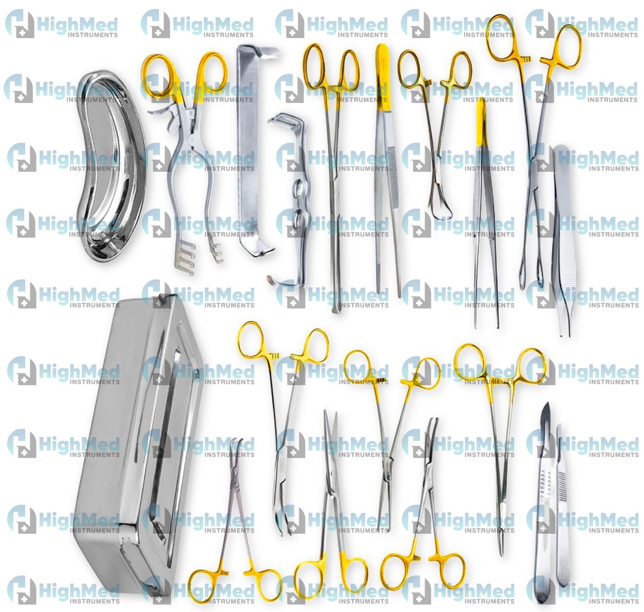 New Hernia Appendix Set of 38 Major Ventral Appendectomy Surgery Set