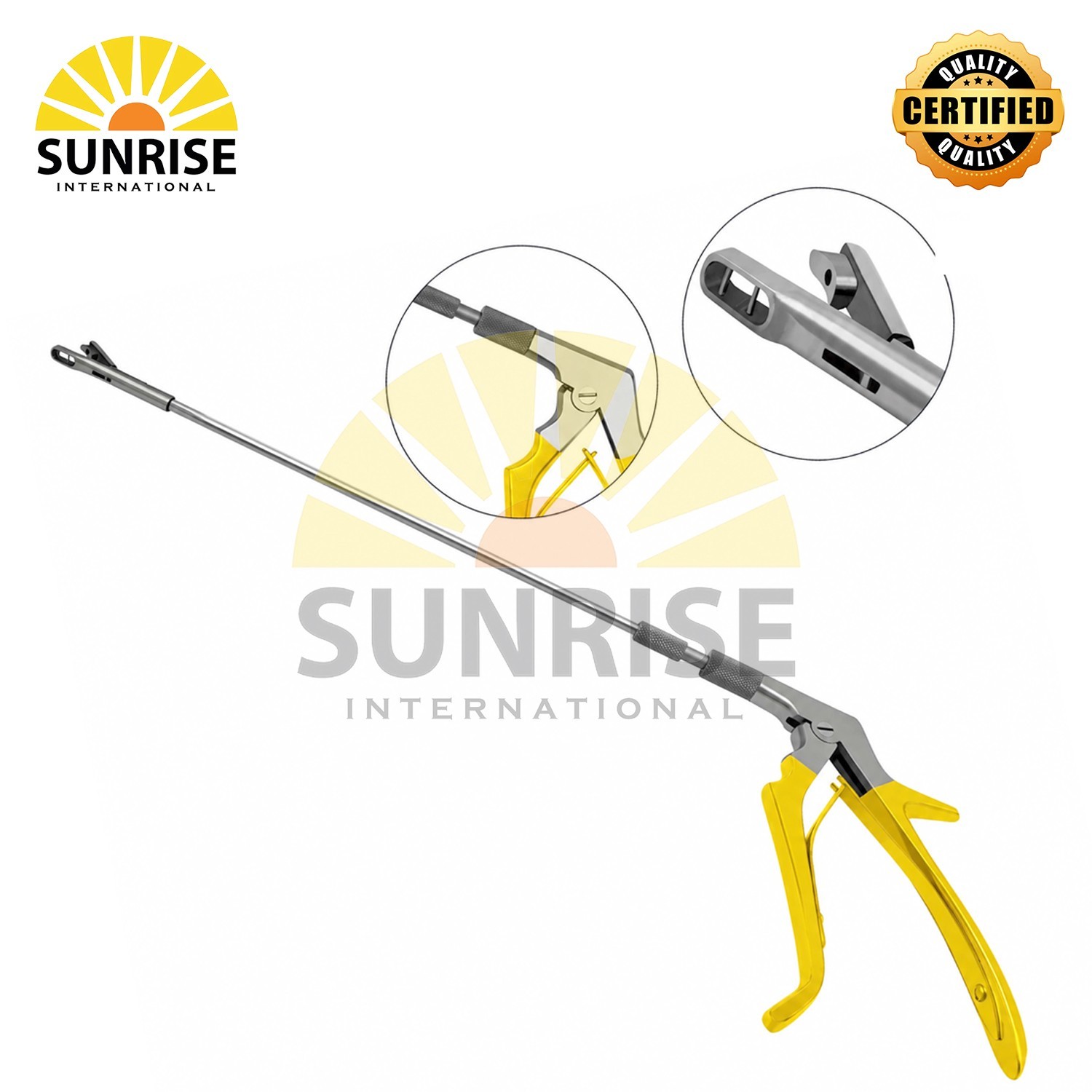 HIGH QUALITY 11” BABY TISCHLER ROTATING CERVICAL BIOPSY PUNCH FORCEPS