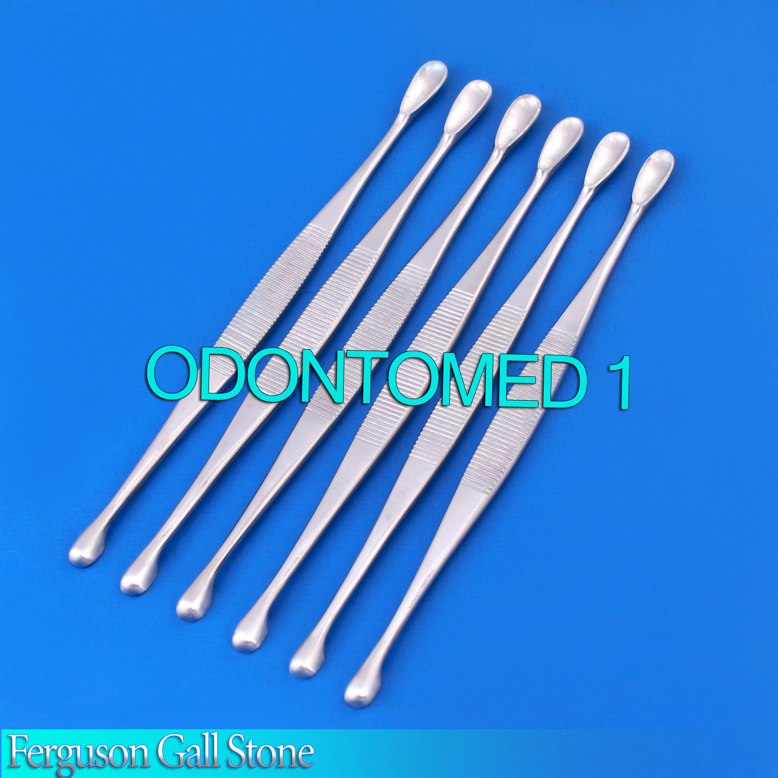 6 Ferguson Gall Stone Small Scoop Surgical Instruments