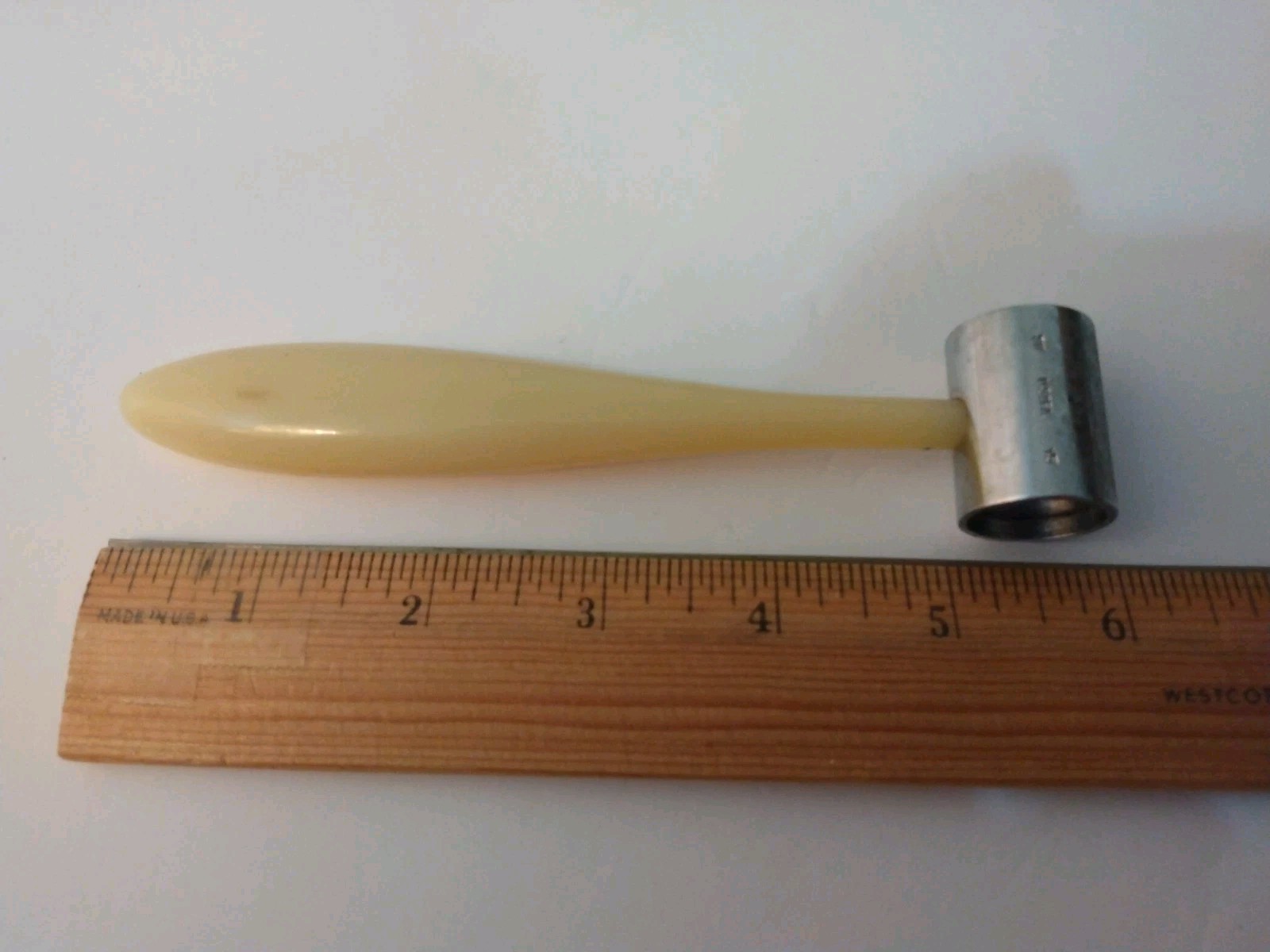 Vintage Surgical Dental Mallet Steel Oral Bone Hammer Plastic Handle 6″