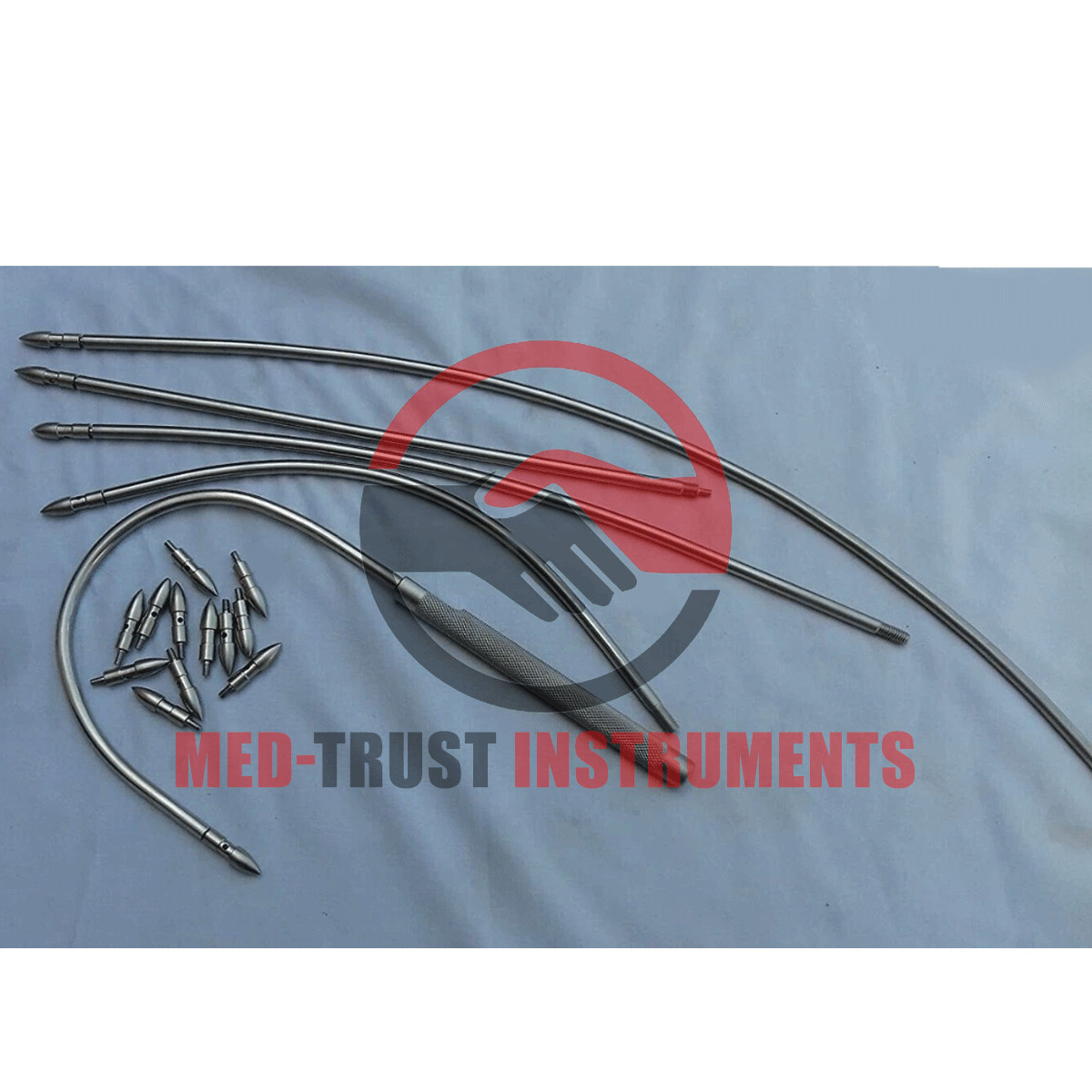 Vascular Set Fistula Tunneler Set of 11 PCS Surgical Instruments