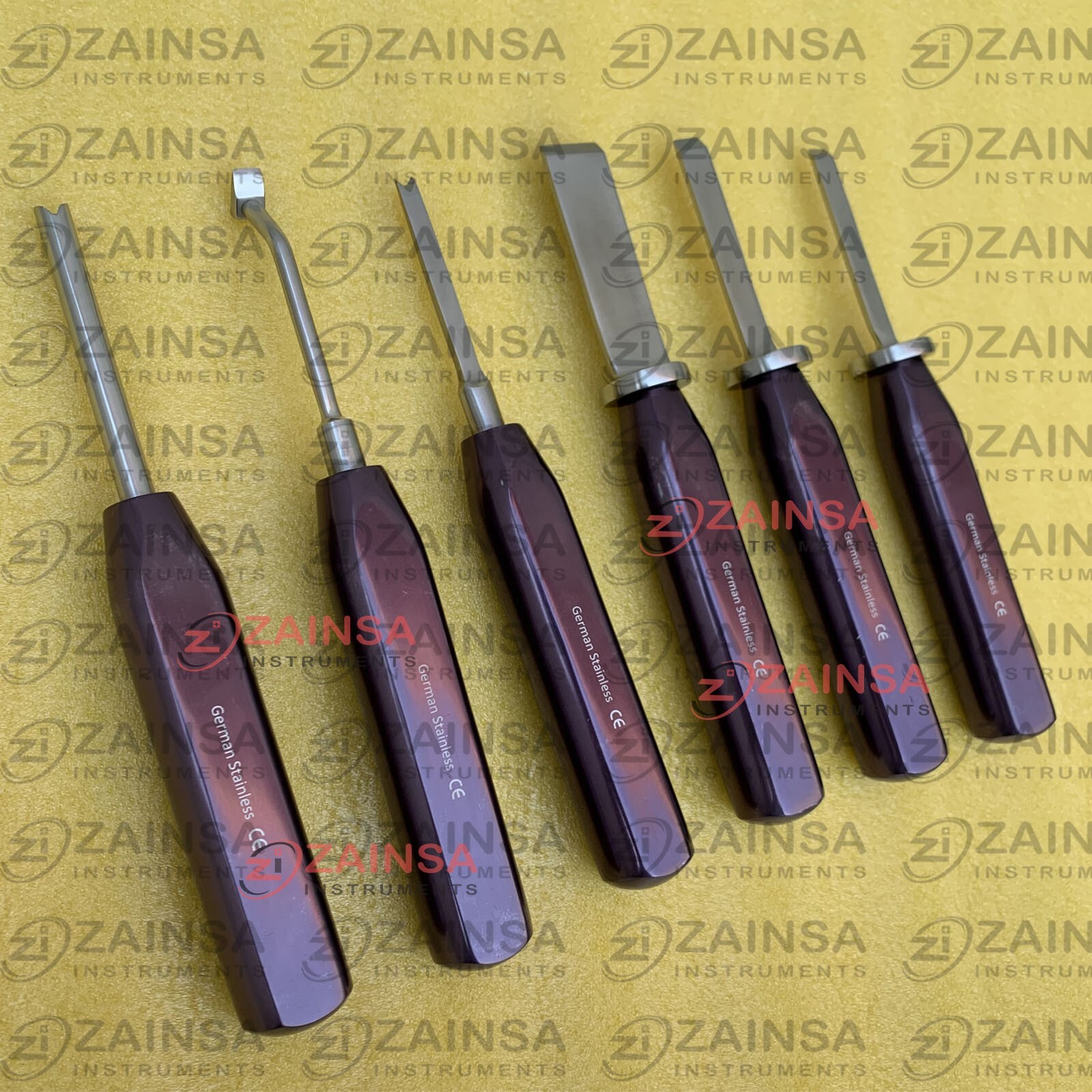 Orthopedic Instruments Set, 6 PCs German Steel Surgical Knee Surgery Instruments