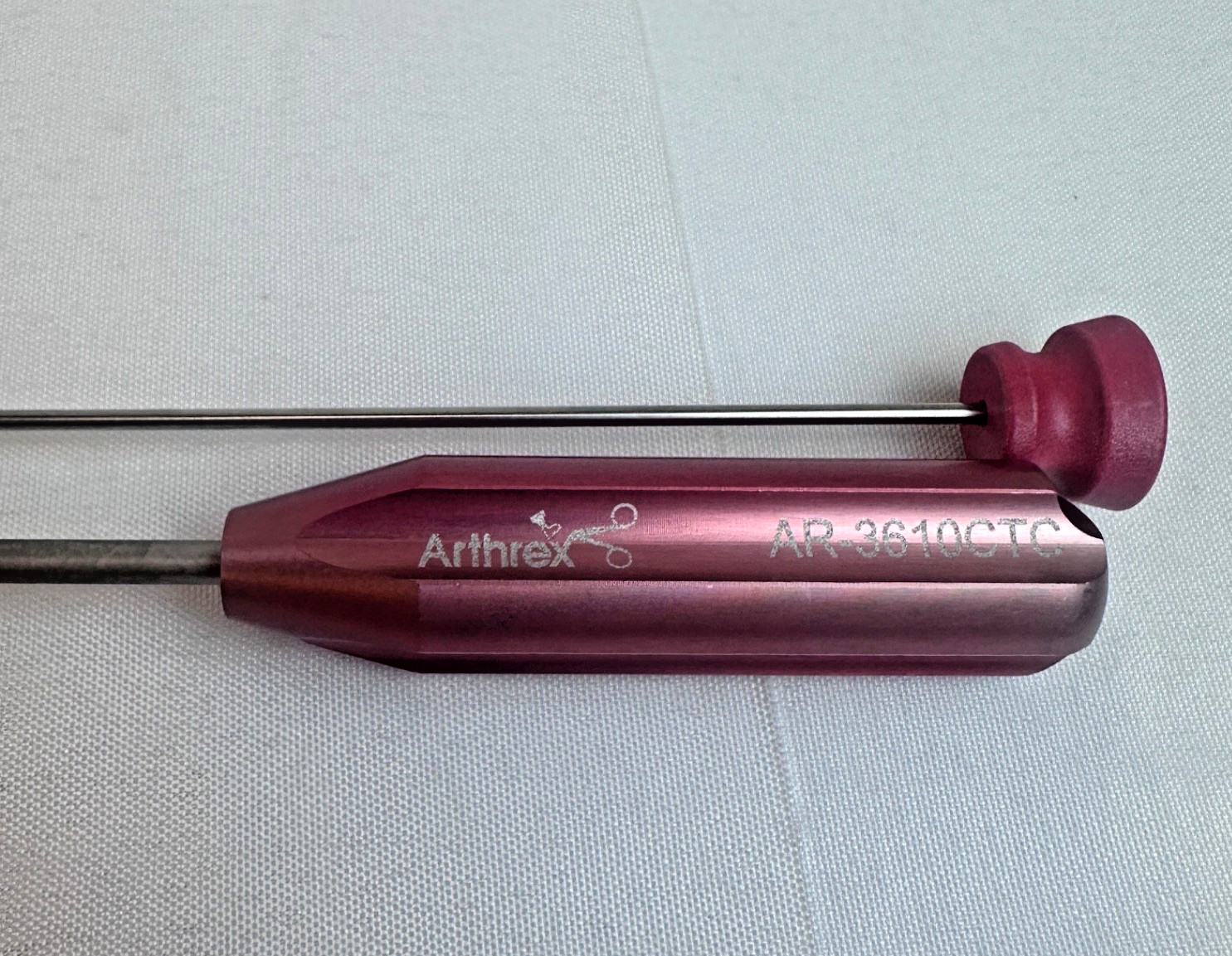 Arthrex AR-3610CTC Circumferential Teeth Curved Spear w/Flexible Sharp Obturator