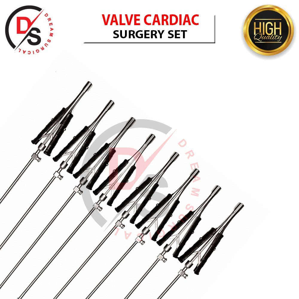 Valve Cardiac surgery Premium Quality 8 pcs Surgical Instruments Set