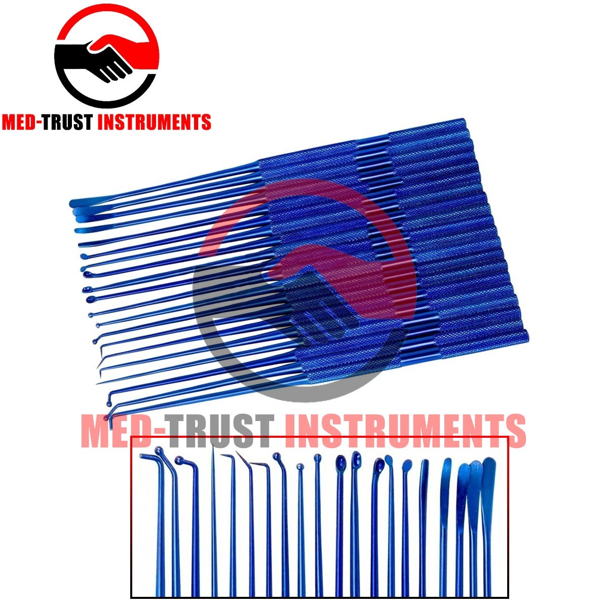 NEW Neurosurgical Expanded Rhoton Micro Dissector Set Of 20 Surgical Instruments