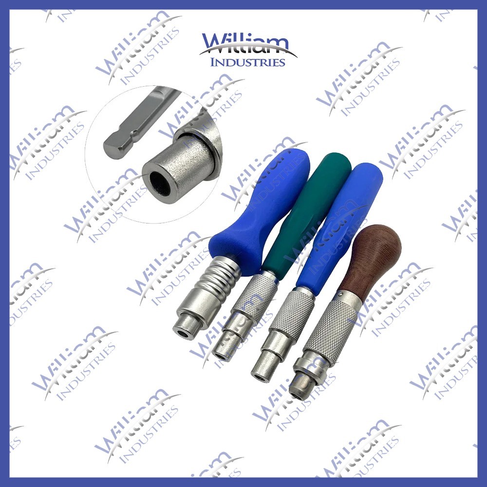 4-Piece AO Quick Coupling Handle Orthopedic Bone Drill Handle Set
