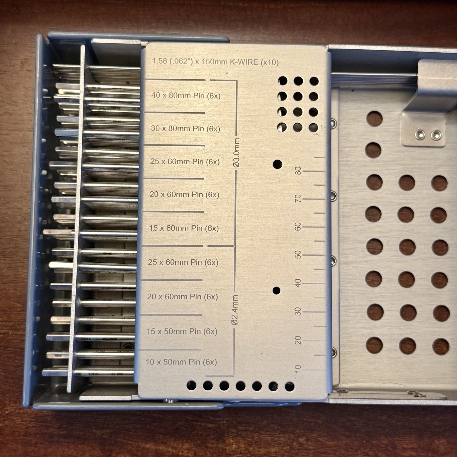 SBI Mini Rail 601-0045 External Fixator For Foot And Ankle Surgery Complete Set