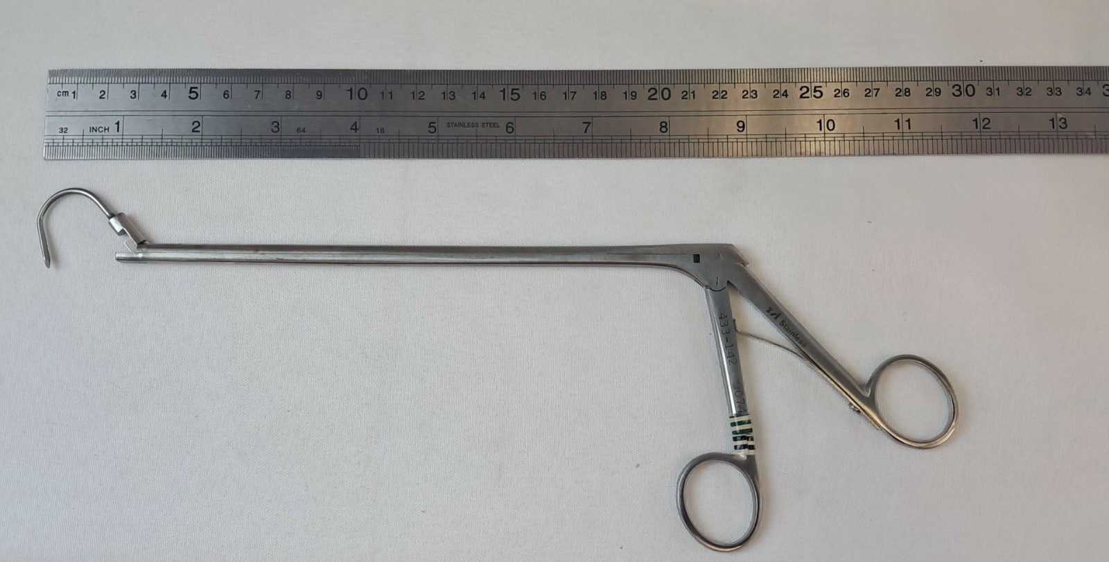 ZSi 433-142 Miya Hook Ligature Carrier Forceps OBGYN