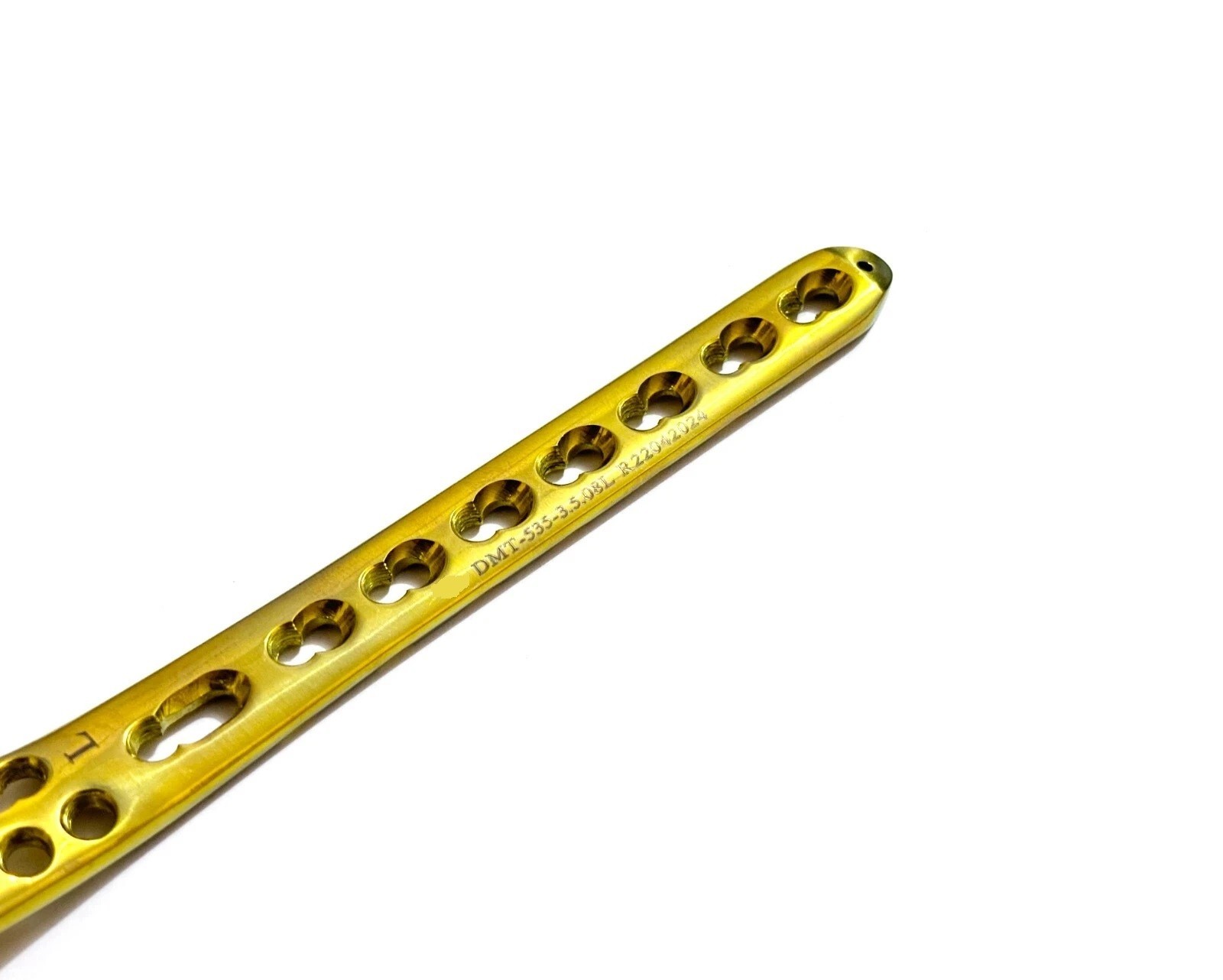 Tibia Distal Medial Plates 3.5mm set of 10pcs Titanium Veterinary