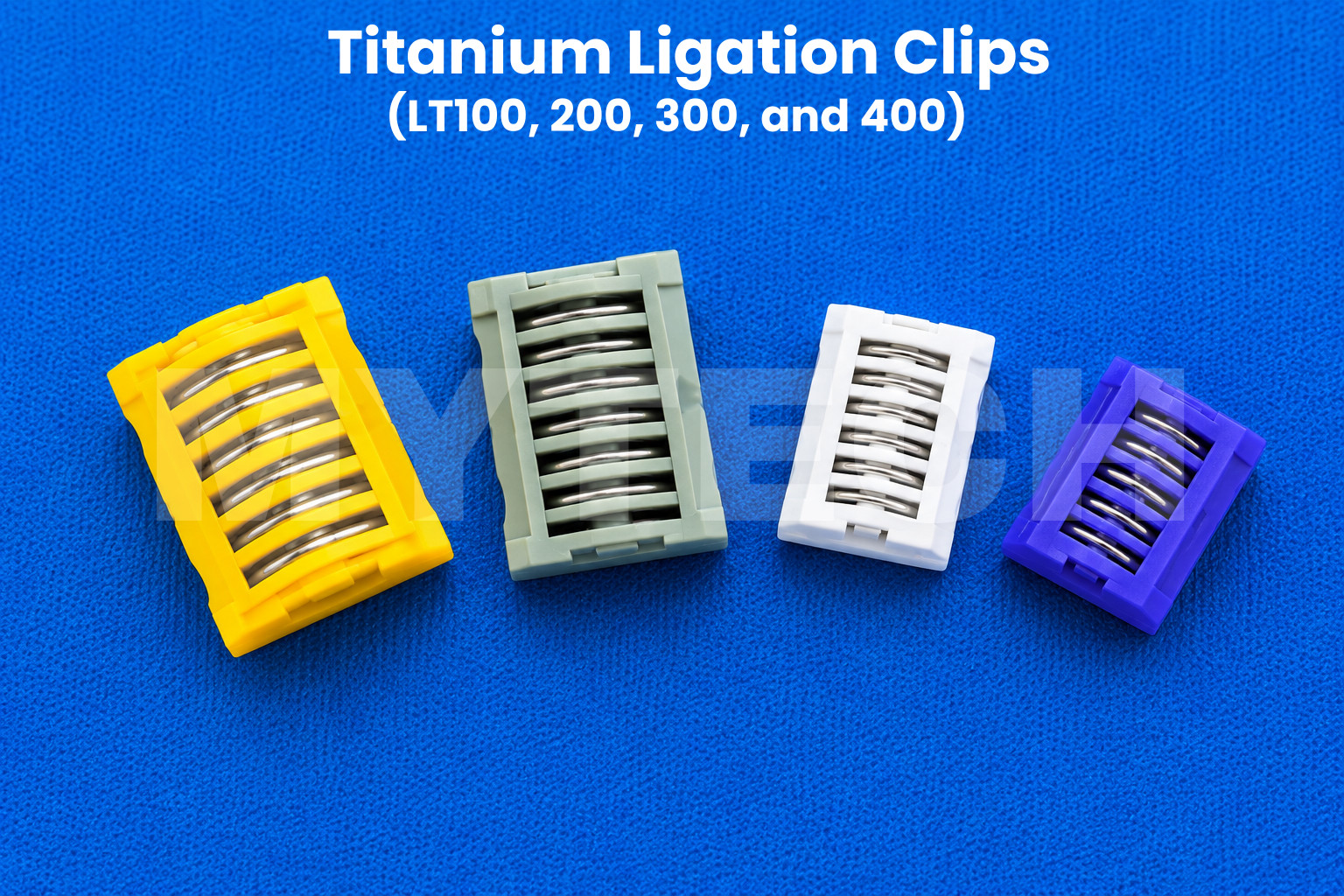 Laparoscopy Surgical Titanium Ligation Clips LT100 LT200 LT300 LT400 for Surgery