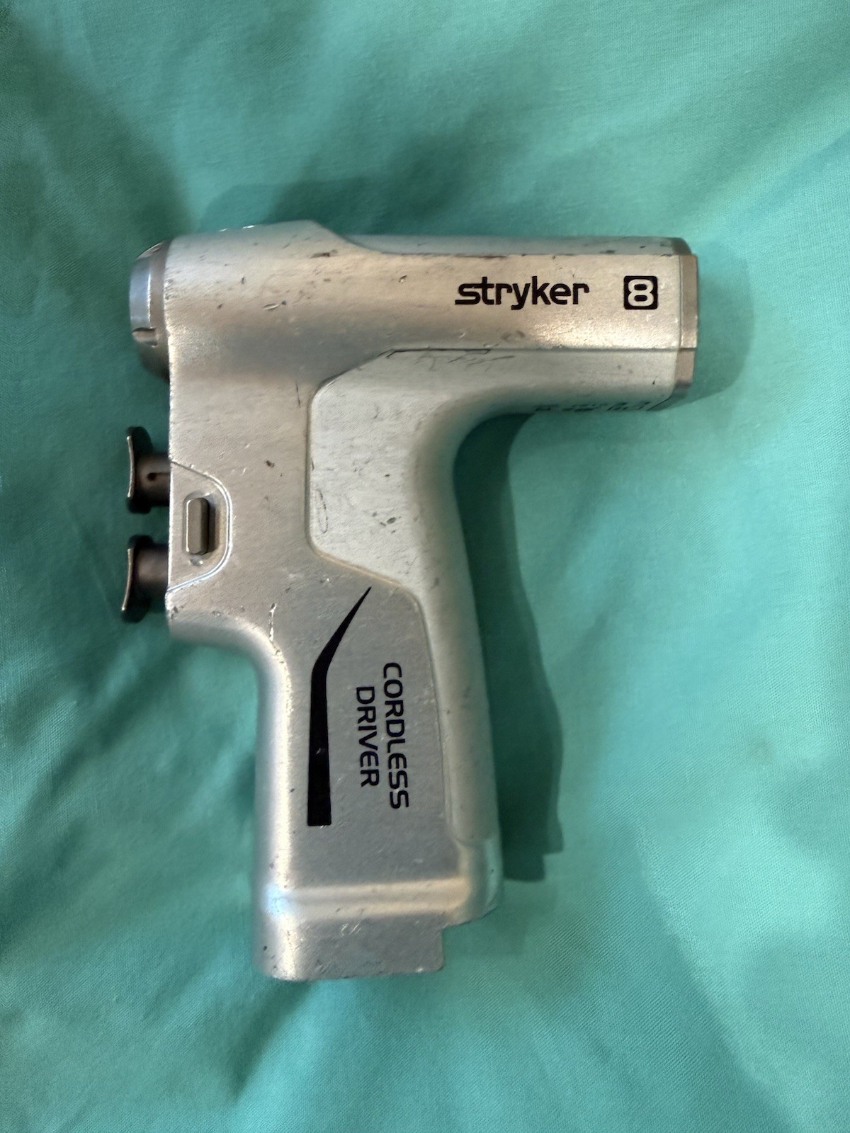 Stryker System 8 Cordless Battery Driver Handpiece Ortho Vet Surgery