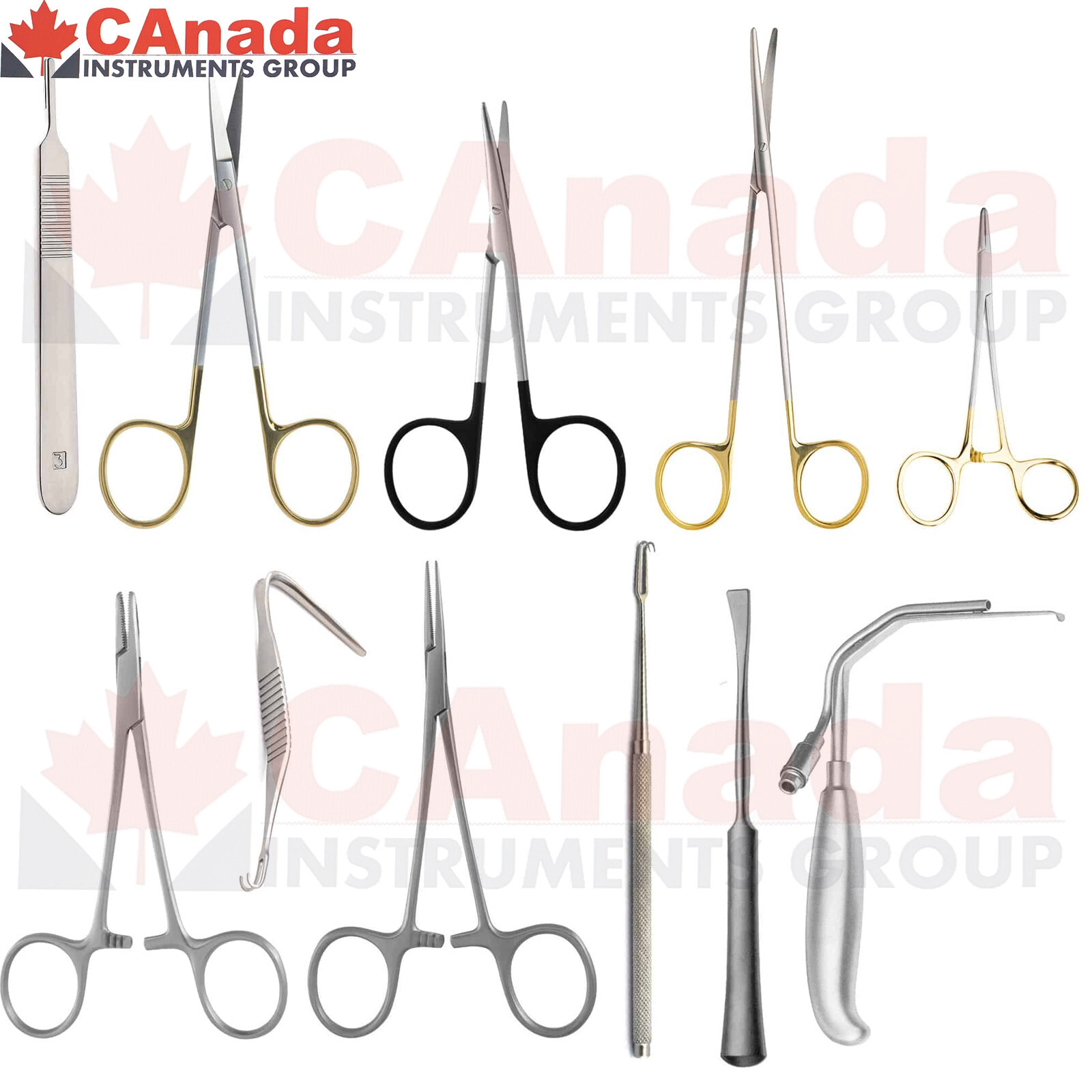 Chin Augmentation Instruments Set Walter Set Plastic Surgery set