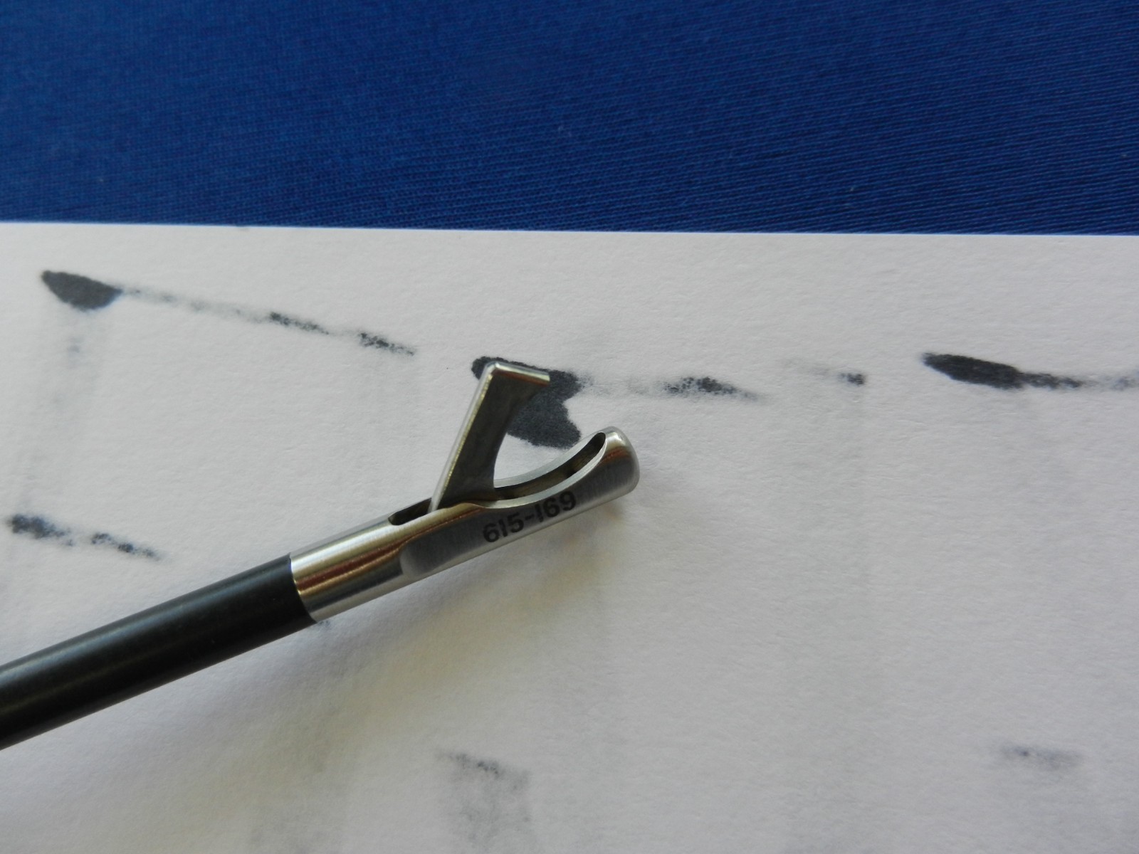 E7212 Jarit 615-169 Frangeheim Type Monopolar Insulated Hook Punch 5mm x 54cm