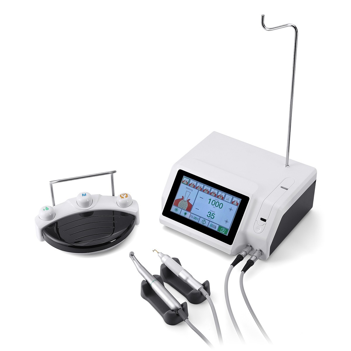 2-in-1 Device Dental Implant Ultrasonic Bone Cut Piezosurgery Unit Touchscreen