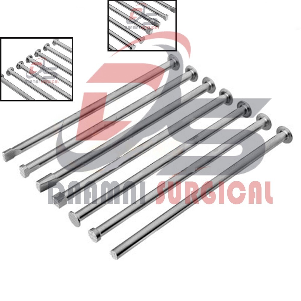 Bone Graft Impactor Set Of 7 Pcs Orthopedic Lumber Cervical Surgical Instruments