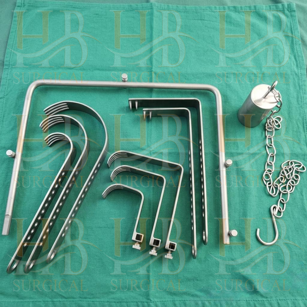 Charnley Initial Incision Retractor Complete Set of 10 Pcs Surgical Instruments