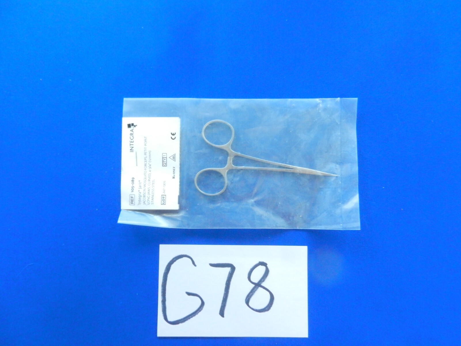 G78 *NEW* Germed G17-150D Straight NH Micro Needle Holder 18cm Length