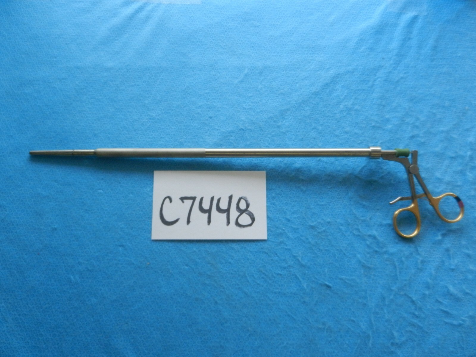 Wisap Surgical Laparoscopic 10mm 38cm Clamping Forceps 7980-D5