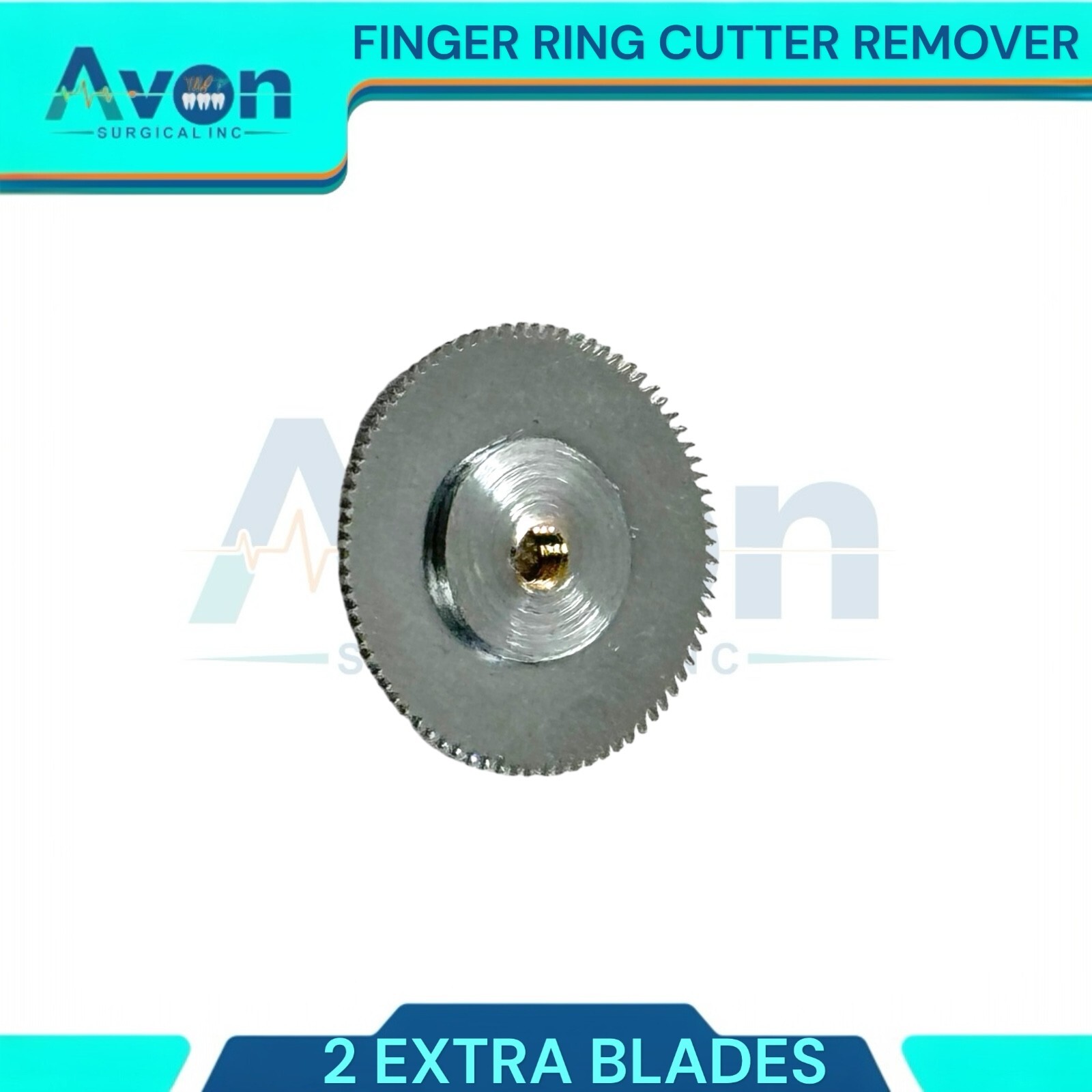 6 Inches Finger Ring Cutter with 2 Extra Rotating Discs | Emergency Cutting Tool