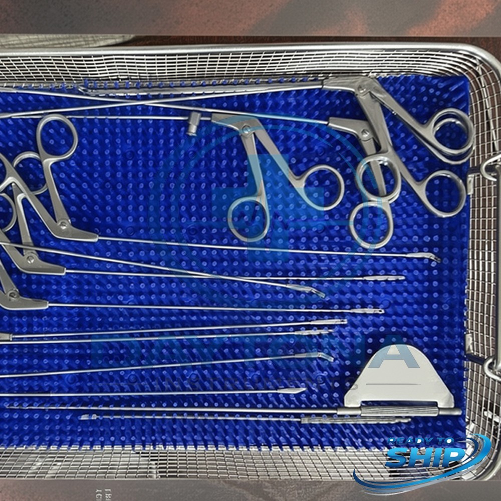 FESS Sinus Surgery Instrument Set 14pcs Forceps