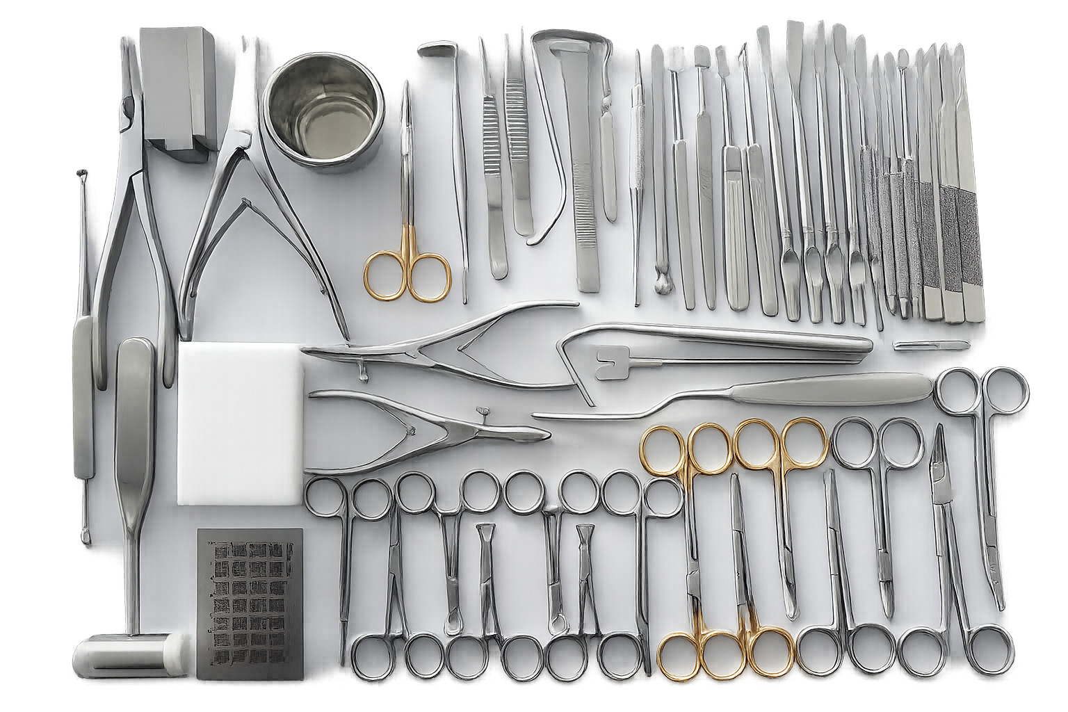 Rhinoplasty set of 53 Pcs, Nose Surgery Plastic surgery instruments