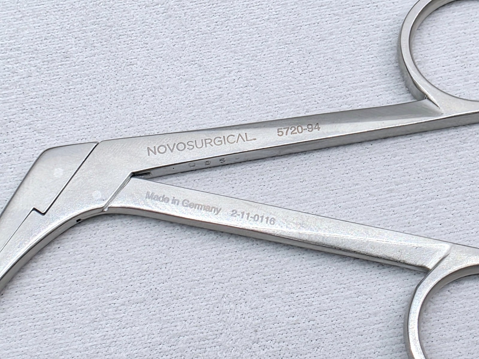 NOVO SURGICAL 5720-94 Rongeur 45° Up, 4mm x 8mm cup 140mm – Ultrasonic Clean