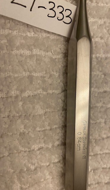 27-333 HOKE OSTEOTOME STRAIGHT 5.5″ BLADE WIDE –1/4″