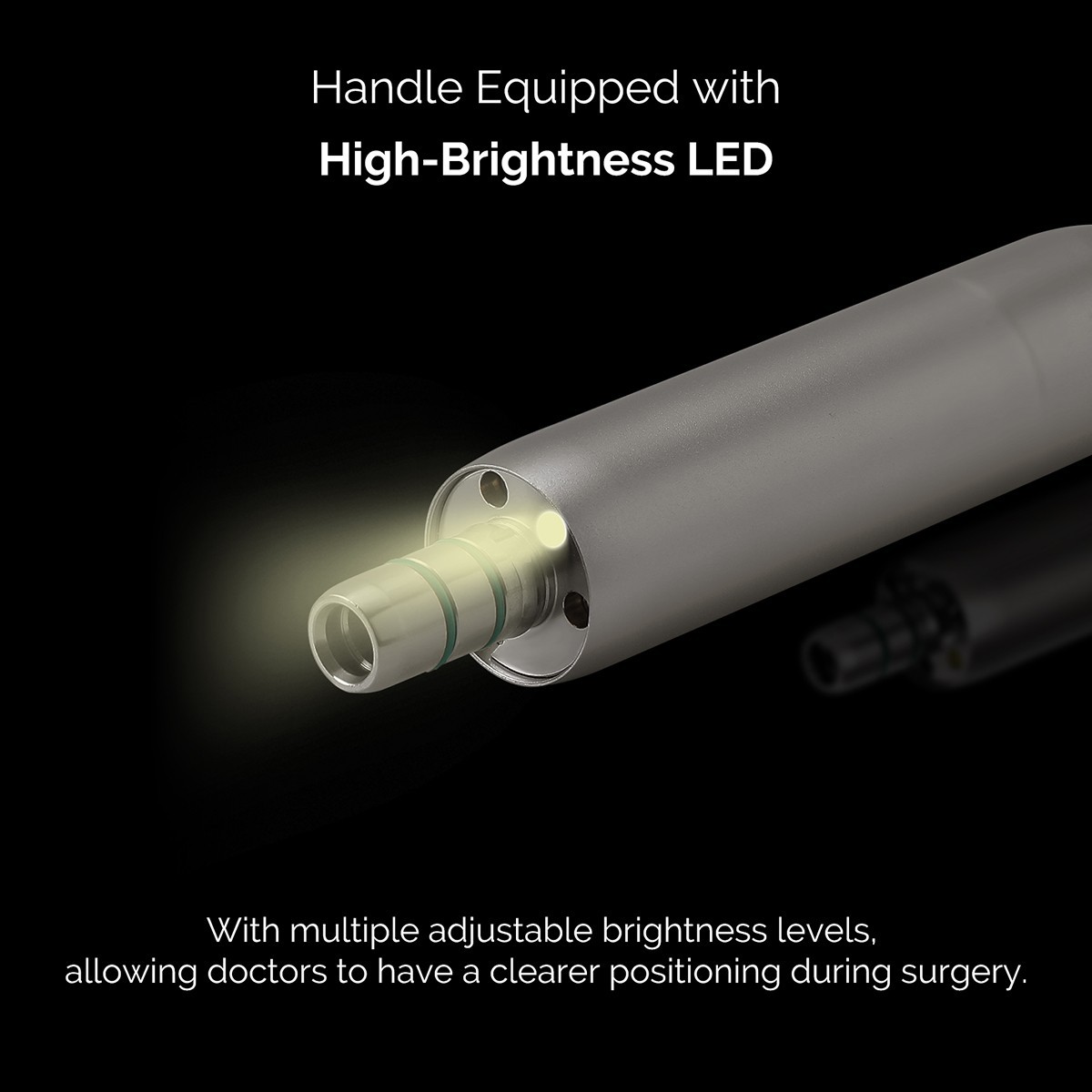 2-in-1 Device Dental Implant Ultrasonic Bone Cut Piezosurgery Unit Touchscreen