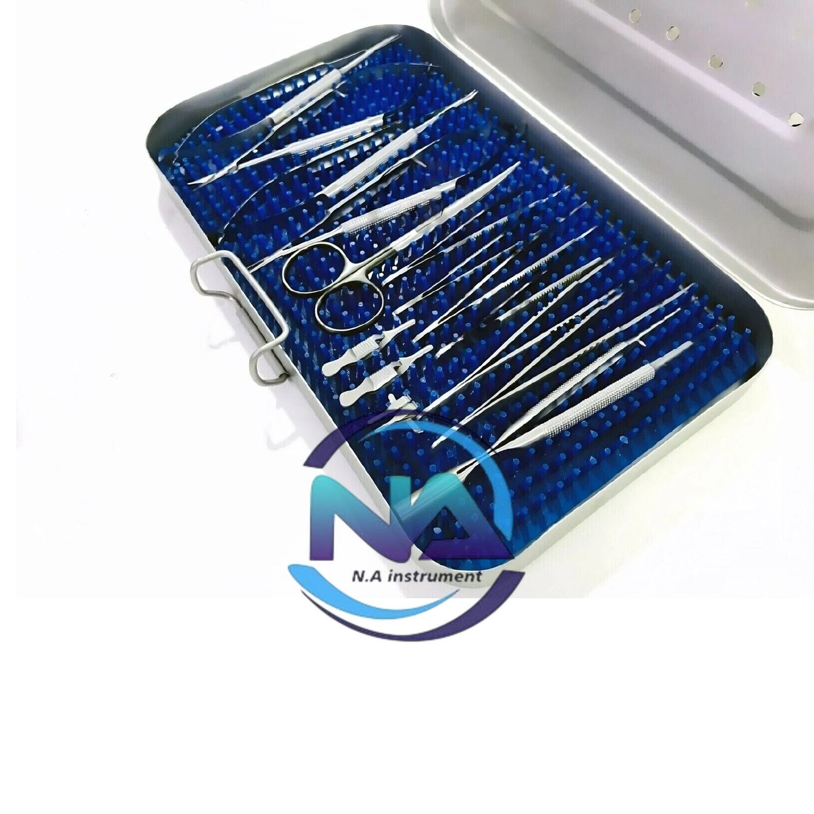 Micro Hand Surgery Instruments Kit Microvascular Clamp Surgical Suture kit