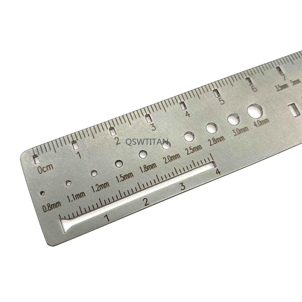 Orthopedic Measuring Ruler for Kirschner Wire Drill Screw Plate Measuring Tools