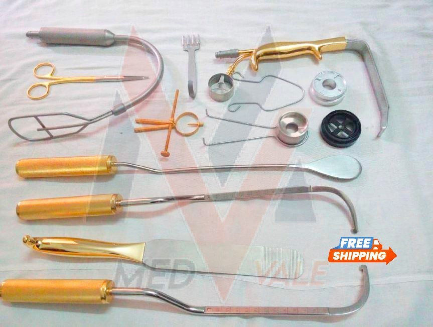 New Tebbetts Breast Surgery Instruments Set Breast Augmentation Set