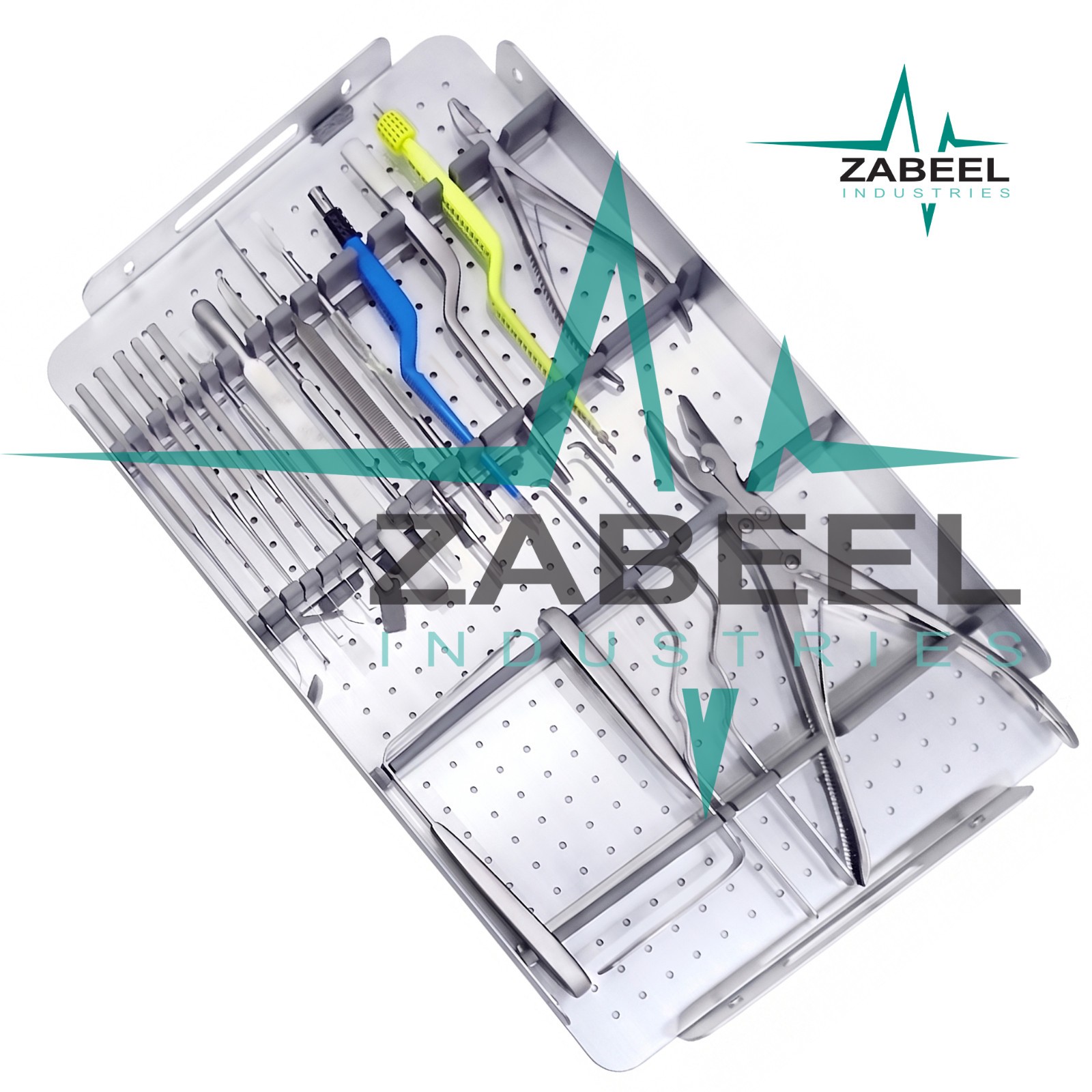 Lumbar spinal laminectomy Spine Surgery set with Sterilize Box Orthopedic ZaBeel
