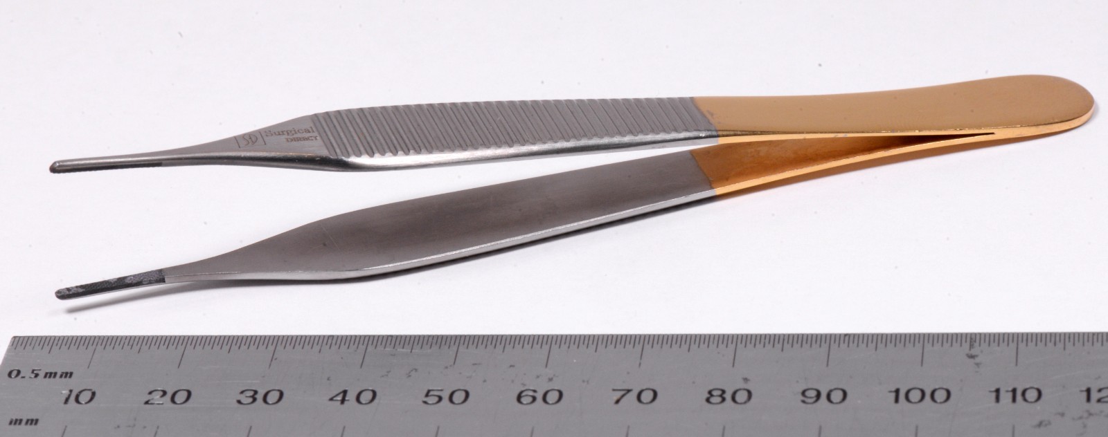 Surgical Direct #SD2930-120 Adson Dressing Forceps 4¾” Serrated Tungsten Carbide