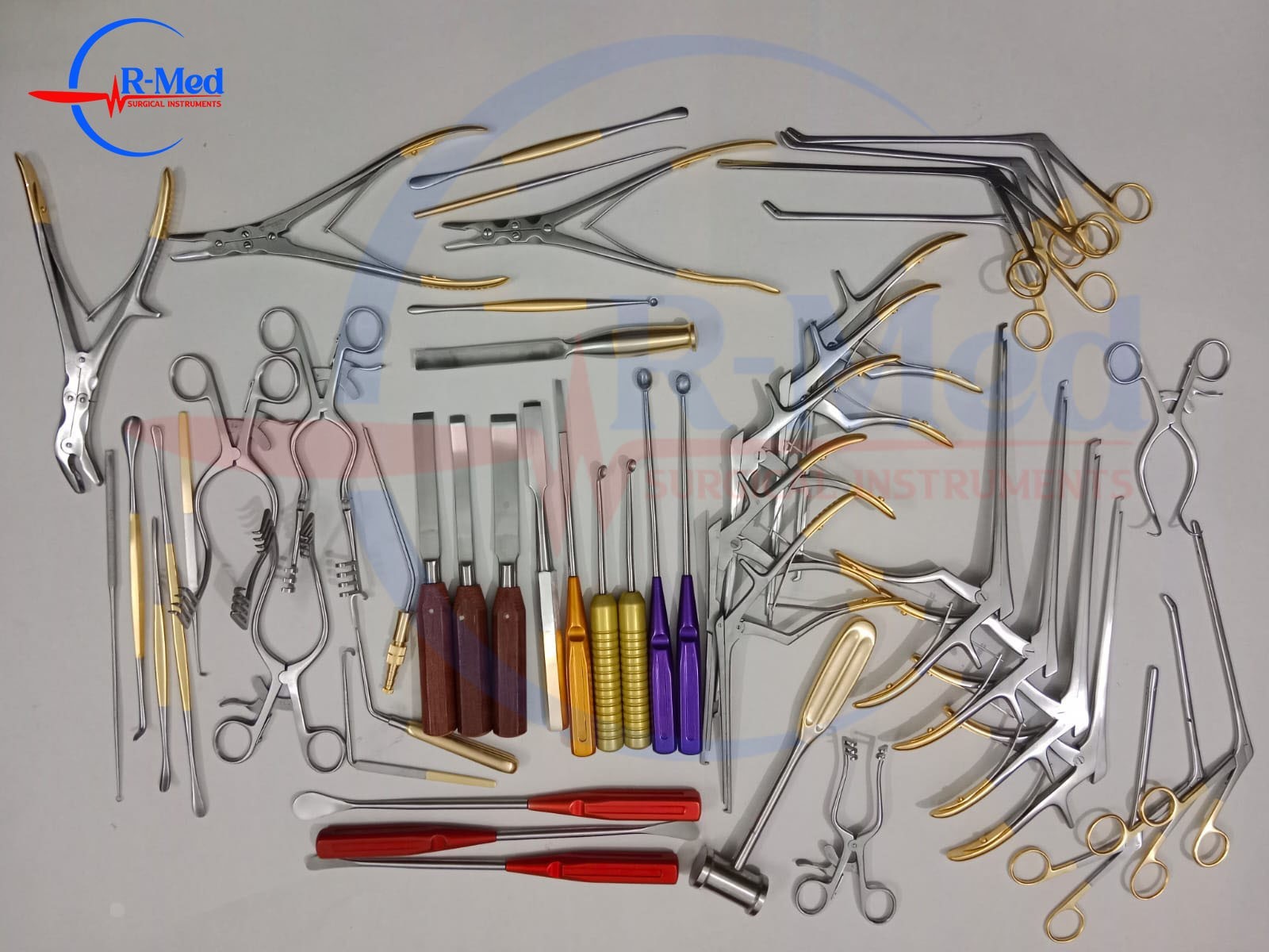 Spine Laminectomy Set 47 Pcs Complete Orthopedic Instruments Full set
