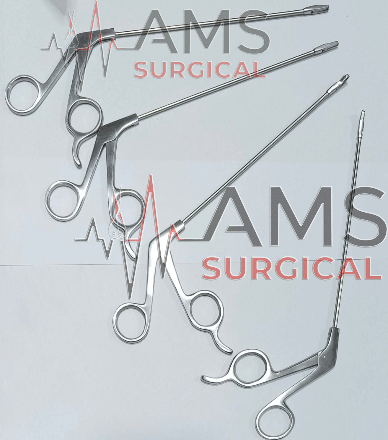Arthroscopy Instruments Punch Forceps 2 Straight,1 Left and 1 Right Set of 4 Pcs