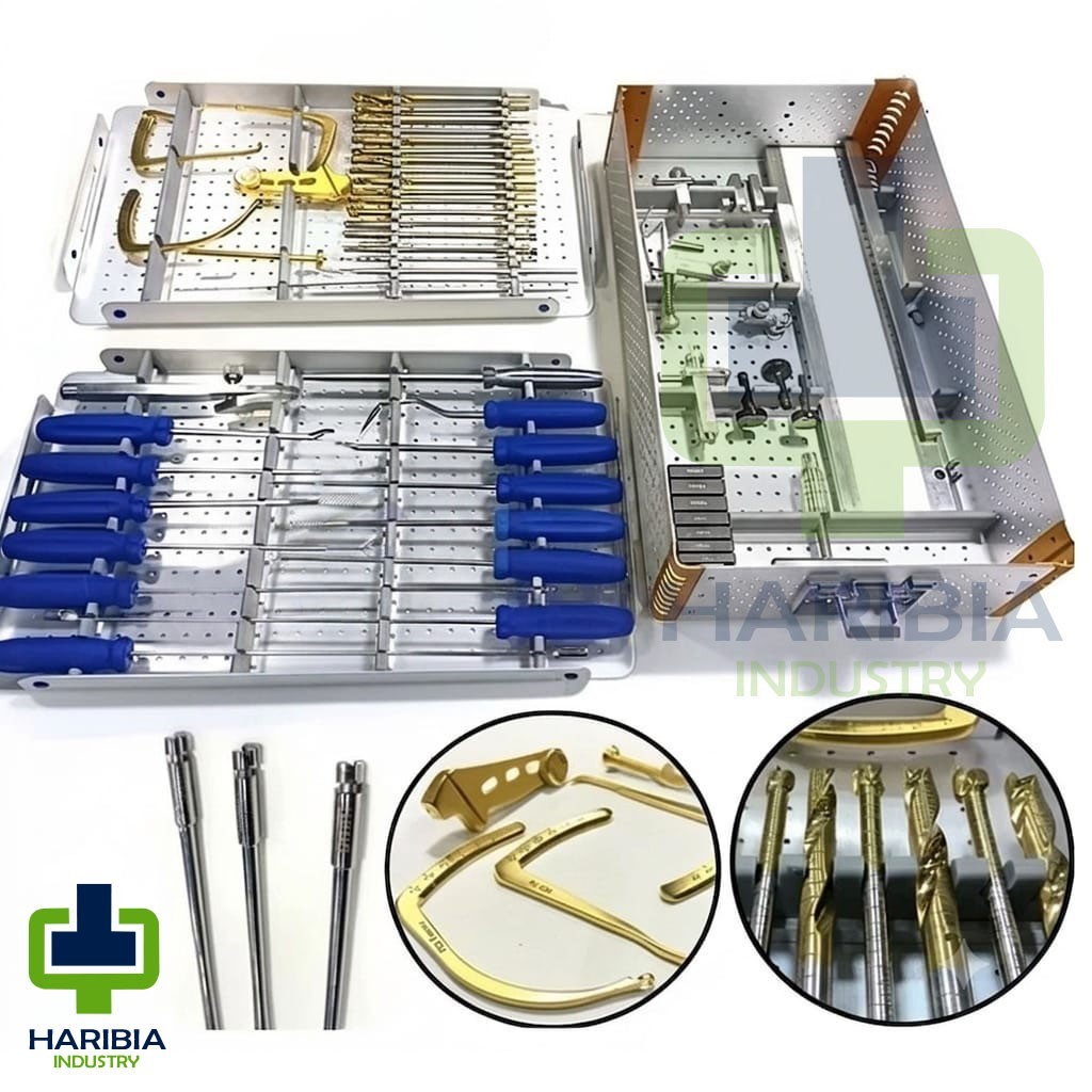 ACL PCL Knee Arthroscopy Surgery Instruments Set Of 48 Pcs A+ Quality