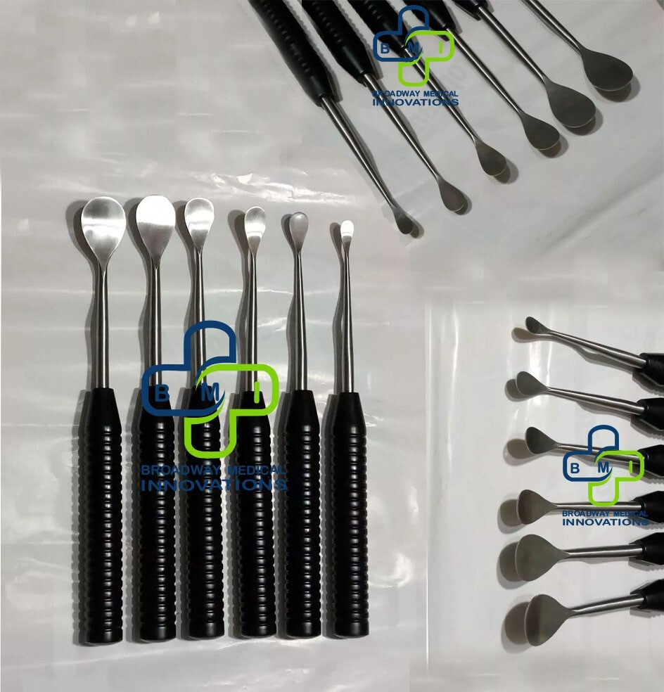 Karlin XL Magnum Cobb Elevator 6 Pcs set 14″ Spine Neuro orthopedic Instrument