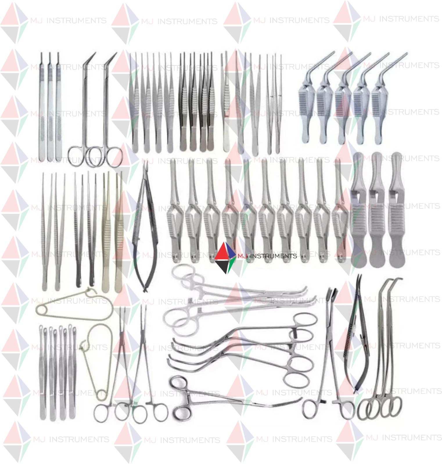 Major Vascular Surgery Specialty Surgical Instrument Set