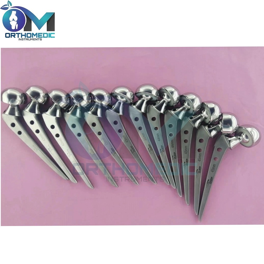Hip Prosthesis Bipolar Orthopedic instrument 40, 41, 42mm set of 3 pcs implants