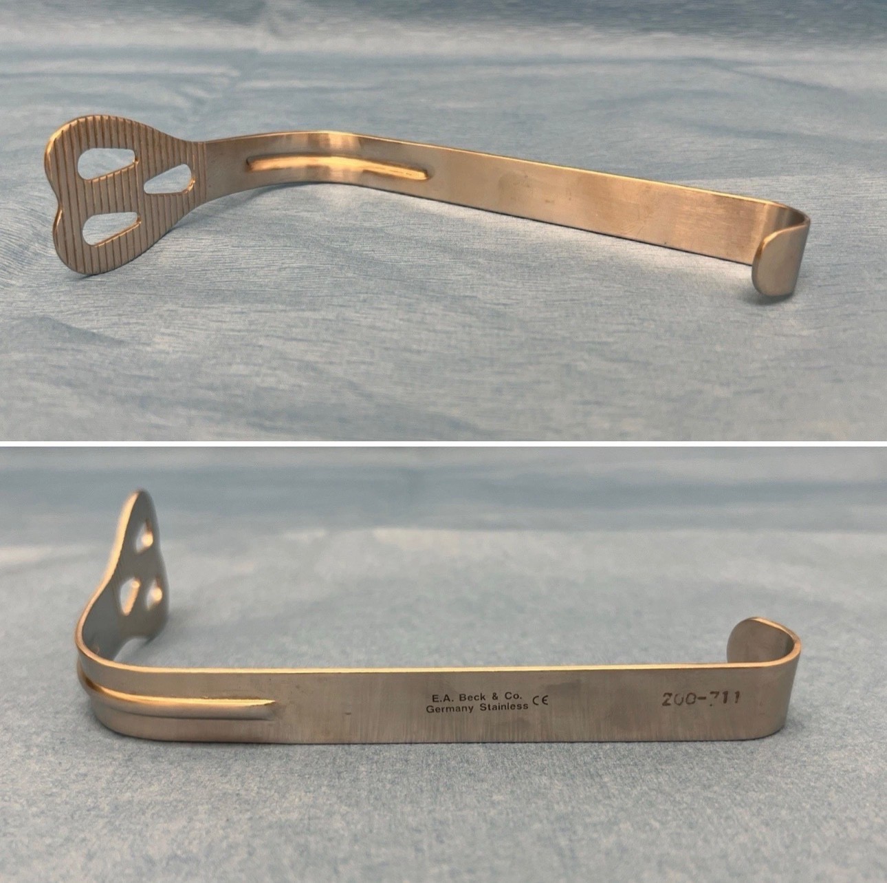Weider Tongue/Cheek “Sweetheart” Retractor, Large, E.A. Beck & Co 200-711