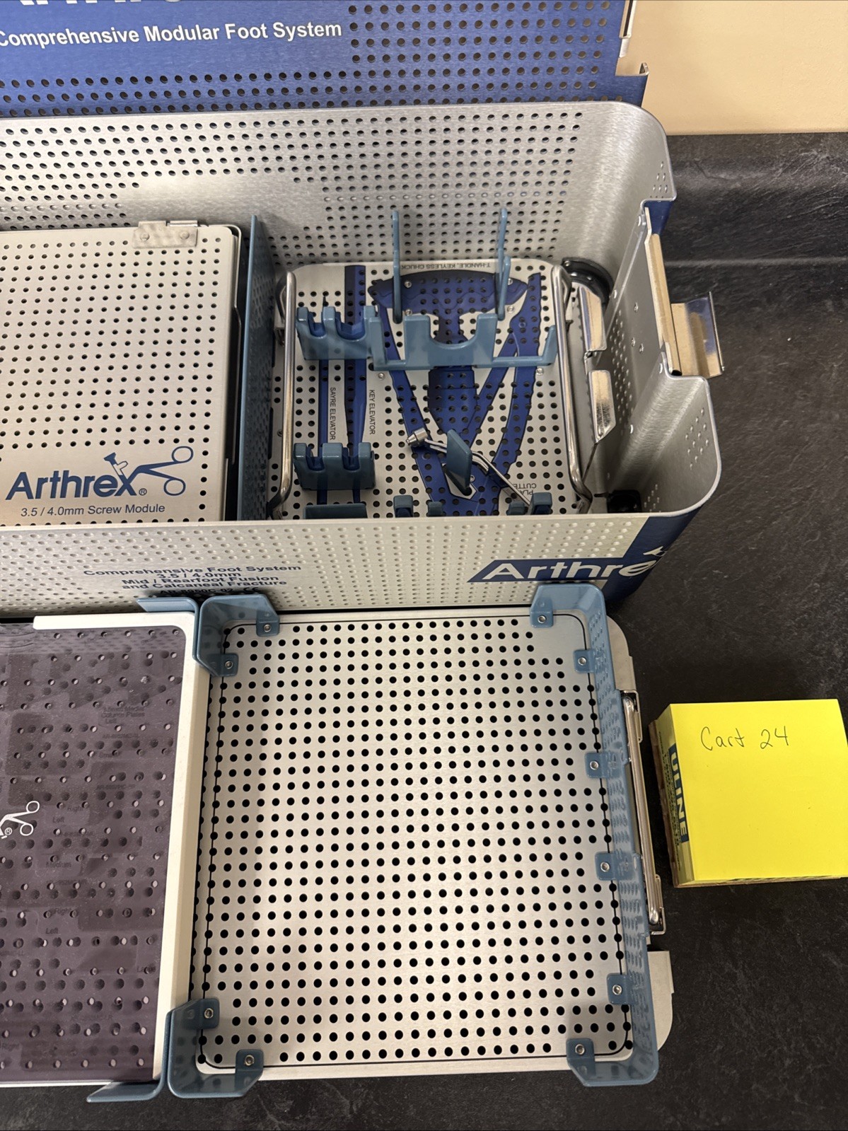 ARTHREX Comprehensive Modular Foot System Instrument Set Case Only