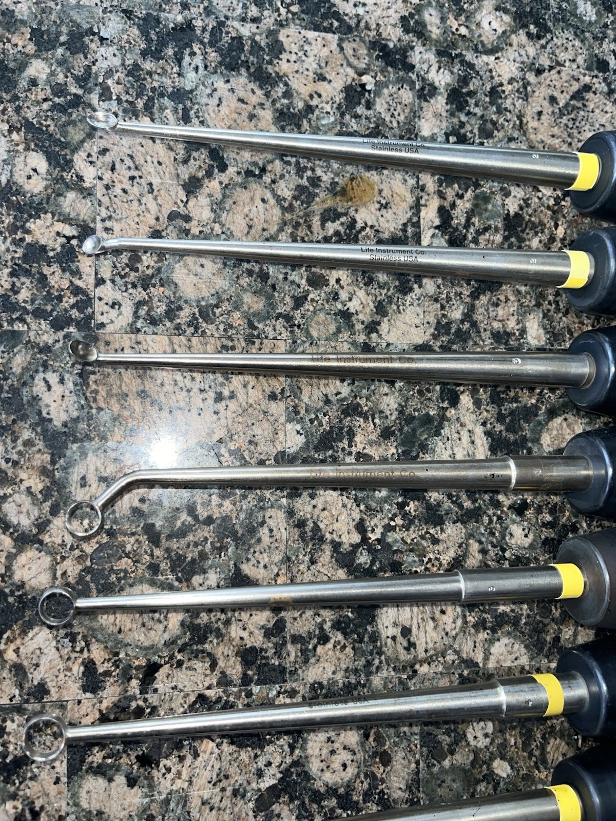 Life Instruments 11 Piece Long Handle Curettes