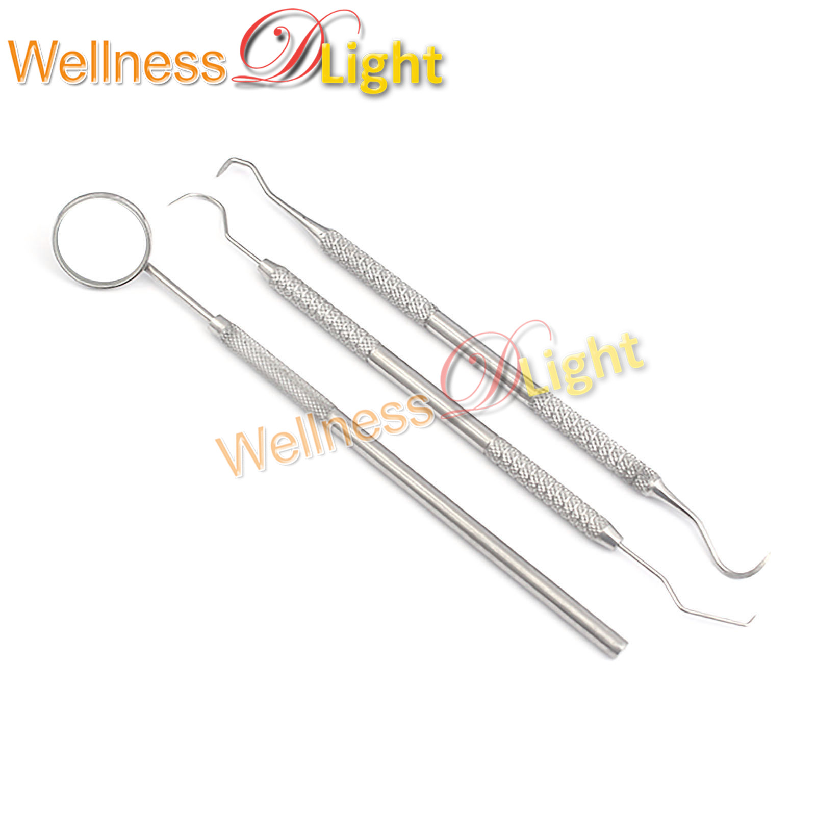 Wdl Dental Tarter Scraper & Remover Set Surgical Dental Hygiene Instruments